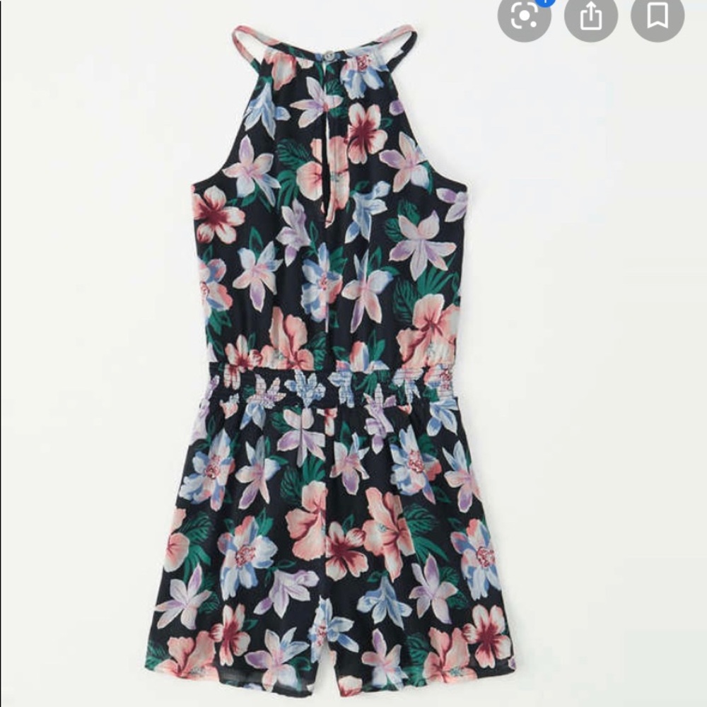 Floral Romper from Abercrombie Kids
